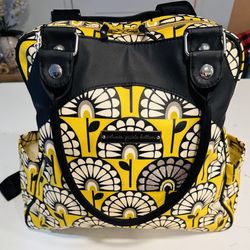 Classy Chic Beautiful & Versatile Petunia Pickle Bottom Floral Bag ~Backpack 