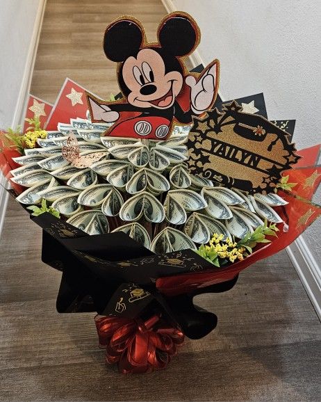 Mickey Money Bouquet