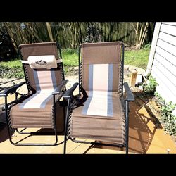 Extra large, zero gravity chairs