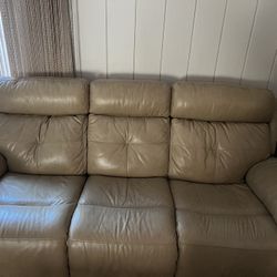 Real Leather Couches 