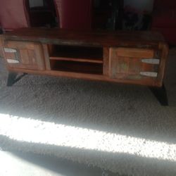 Reclaimed Wood TV Stand