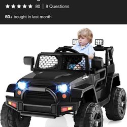 Costway 12v Kids Ride On Electric Jeep 