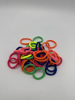 Variety Colored Hair Ties