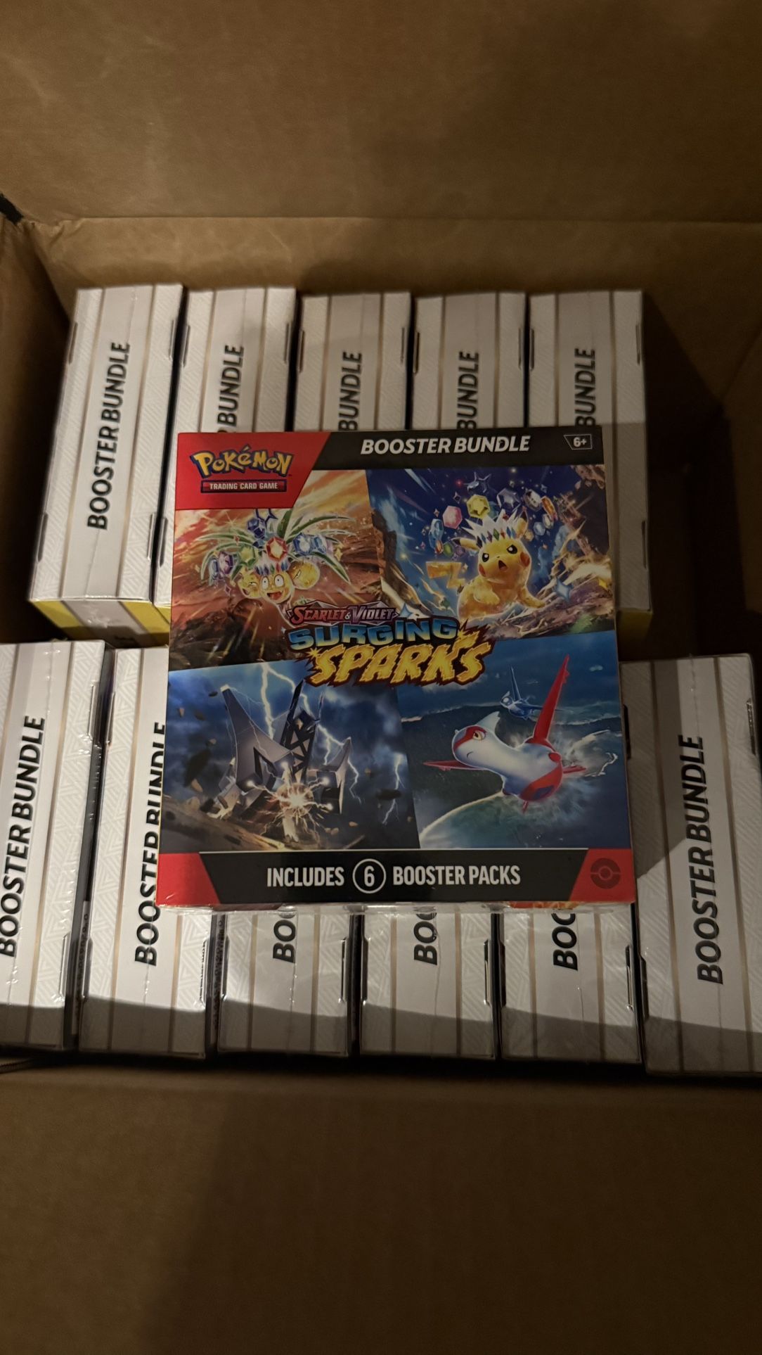 Pokemon Surging Sparks Booster Bundles