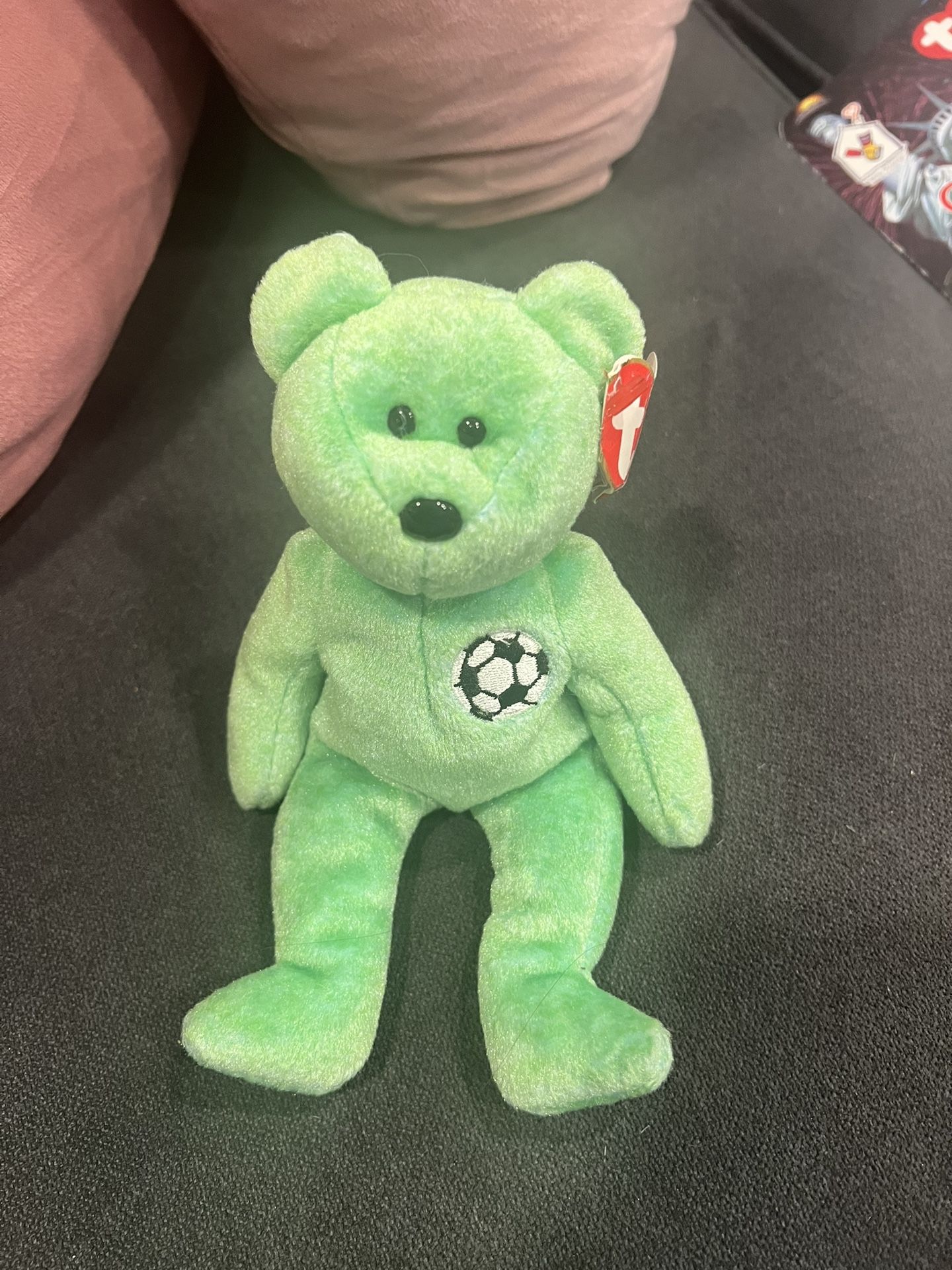 Ty Beanie Baby Kicks The Bear