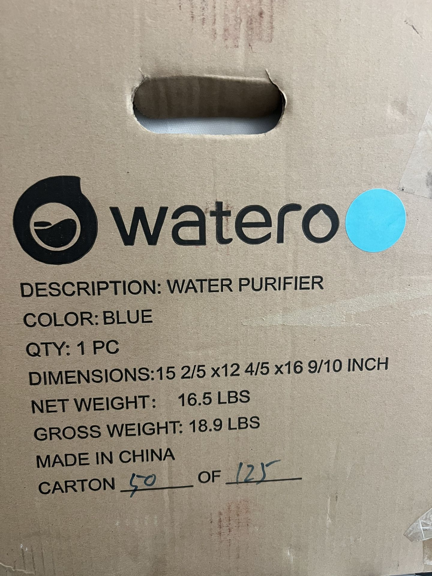 Countertop Water Purifier MRSP $369