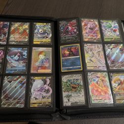 Binder With Pokemon Cards 