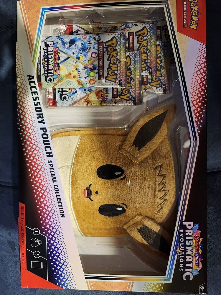Pokémon Prismatic Evolutions Accessory Pouch