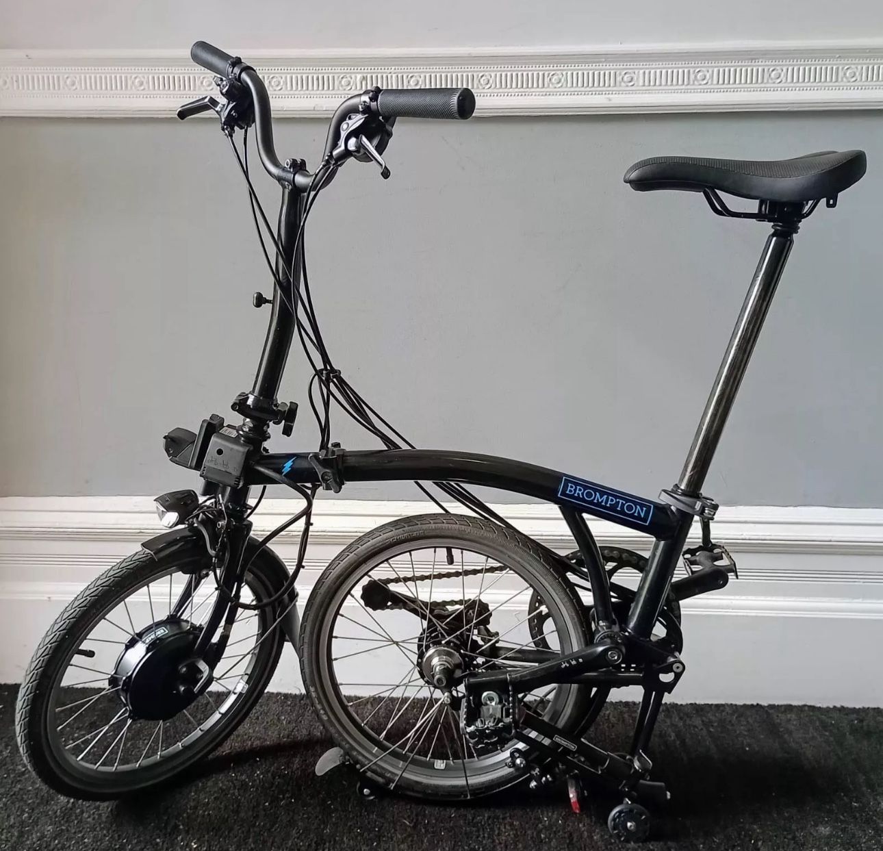 MOVING SALE! Electric Brompton Folding Bicycle - Black Model