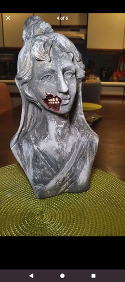 Hand painted bust