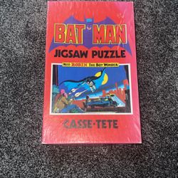 Vintage Batman Jigsaw Puzzle 