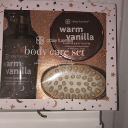 New body Care Set  warm vanilla new