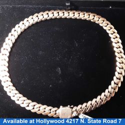 Cuban Link Chain - Rose Gold 10k (.417) 303 grams 24 inch