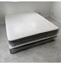 Queen Mattress Set – Medium – Brand New – Delivery Available 🚚