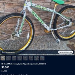 SE Money Lynch Beast Mode Ripper  Benjamins Bike
