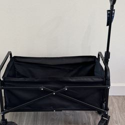 Black Foldable Wagon