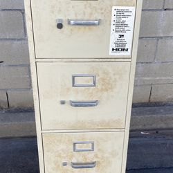 Hon Four Drawer File Cabinet