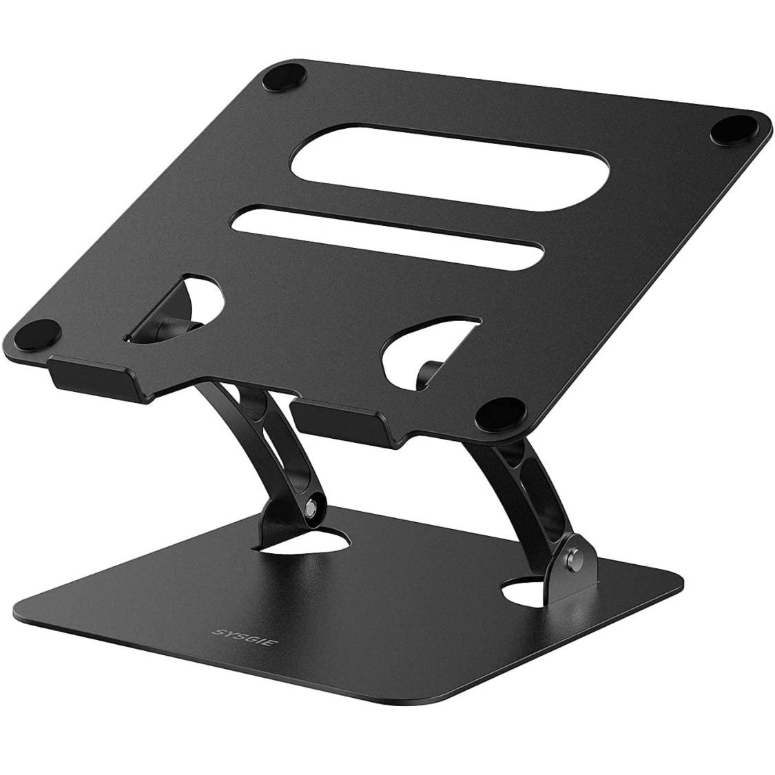 New-Laptop Stand, Adjustable, Compatible with MacBook Air Pro, Dell XPS, Lenovo More 10-17" Laptops,Black
