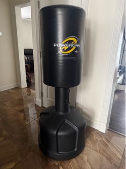 Boxing gloves and punching bag