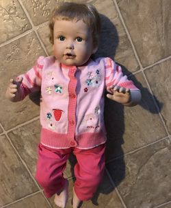 Adorable Lifelike Porcelain Doll