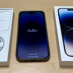 Like New Unlocked iPhone 14 Pro Max 128GB Silver A2651