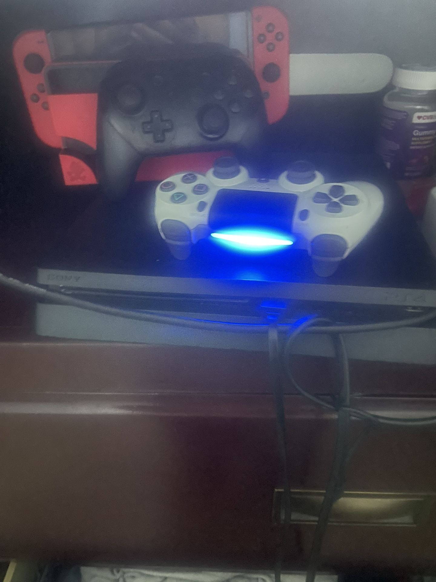 PS4 And PS4 Contrlller All Cords Included Nintendo Switch Oled Plus Pro Controller.