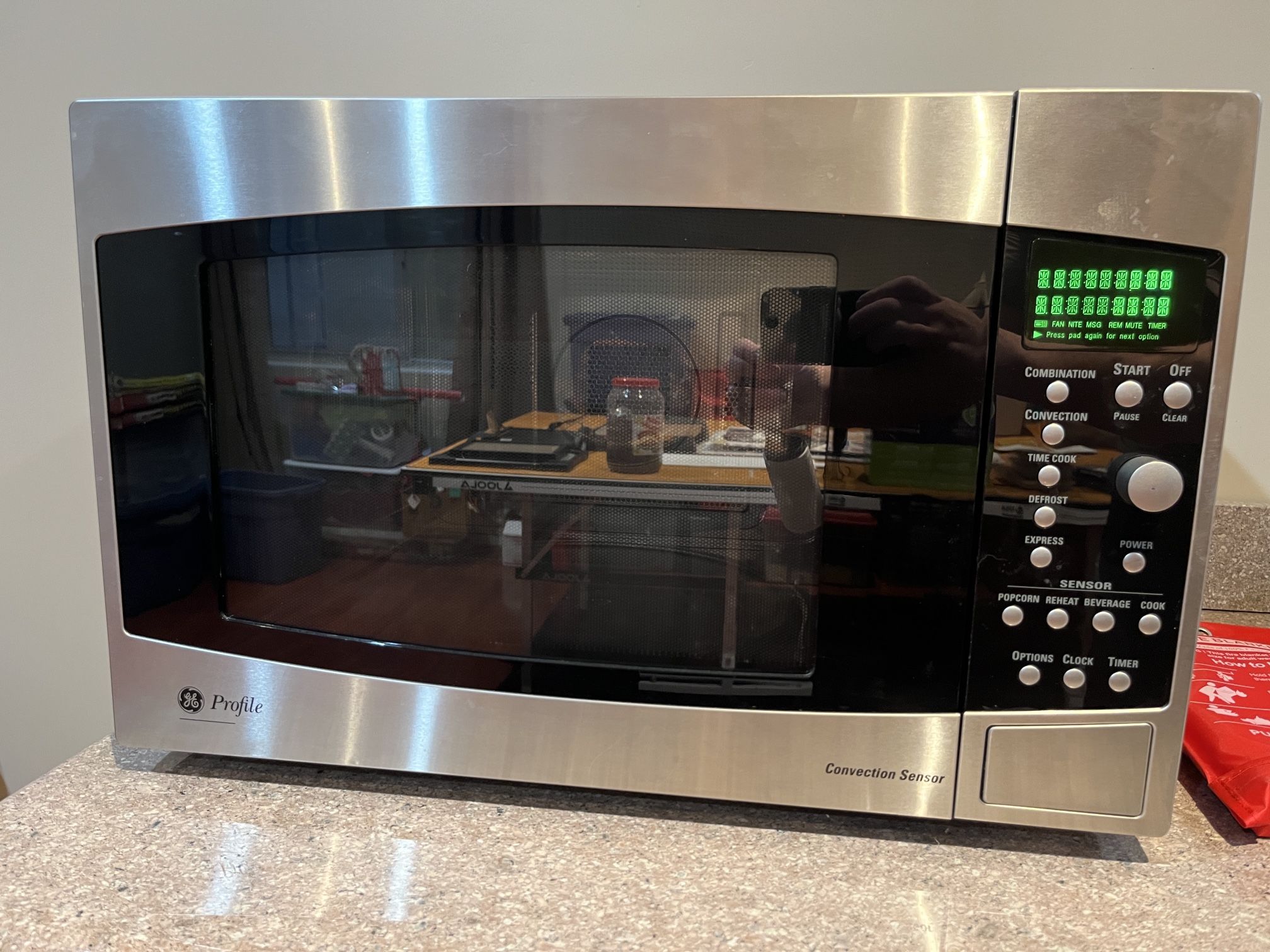 Barely Used GE Profile Microwave