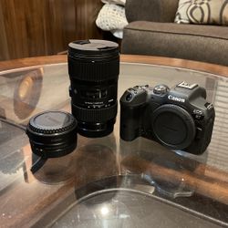 Canon R7 & Sigma 18-35 EF w/ Adapter (Perfect Condition)