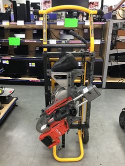 Milwaukee Fuel Brushless Miter Saw with Cart