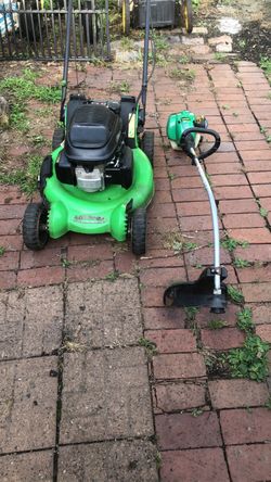 Lawnmower and trimmer