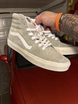 Vans SK8 Hi Pig Suede Moss Grey 9.5 Men’s