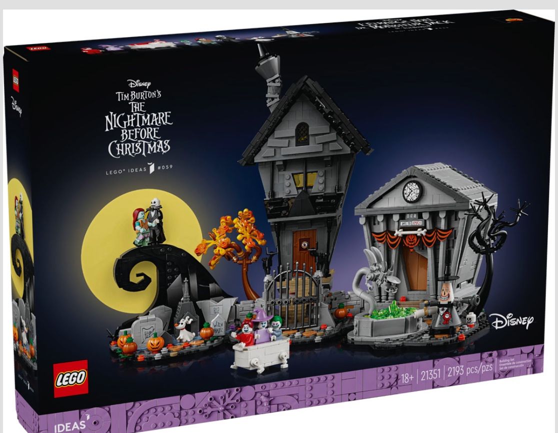 New Lego Nightmare Before Christmas ~ Sold Out