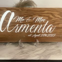 Home Made Wood Signs