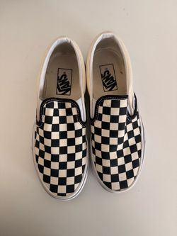 Checkered vans