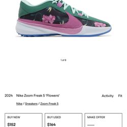 Nike Size 9/12 Men’s Limited Edition Zoom Freak 5’s