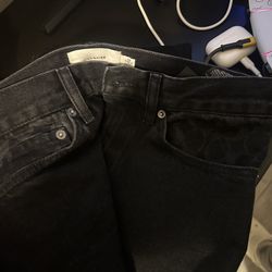 Used like new coach straight black