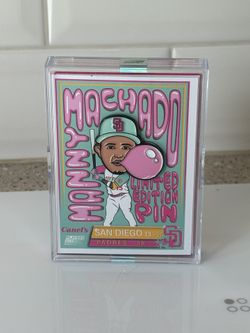 Canel’s Limited Edition Manny Machado Bubblegum Pin