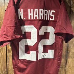 Najee Harris Signed Bama Jersey 