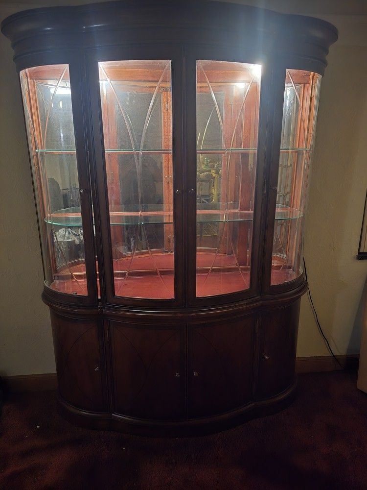 Cherrywood China Cabinet
