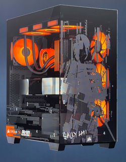 NEW “ Call of Duty “ Themed custom Gaming computer build…