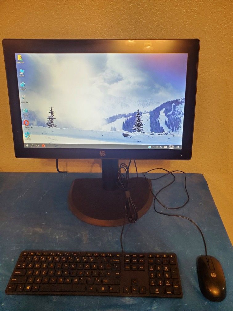 HP All In One Desktop Computer