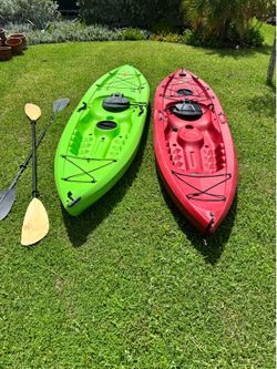 Kayaks w/ paddles