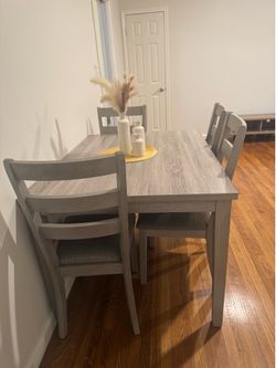Dining table with 4 chairs