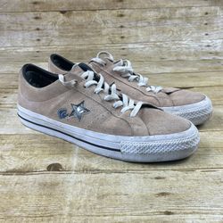 Converse CONS One Star Pro Tattoo Art Shoes A04135C Pink Clay Suede Men 11 Women 12.5