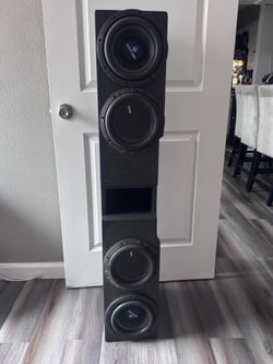 4 8s Subwoofers