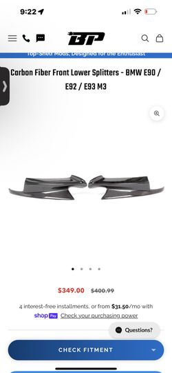 M3 CF Lip Splitters