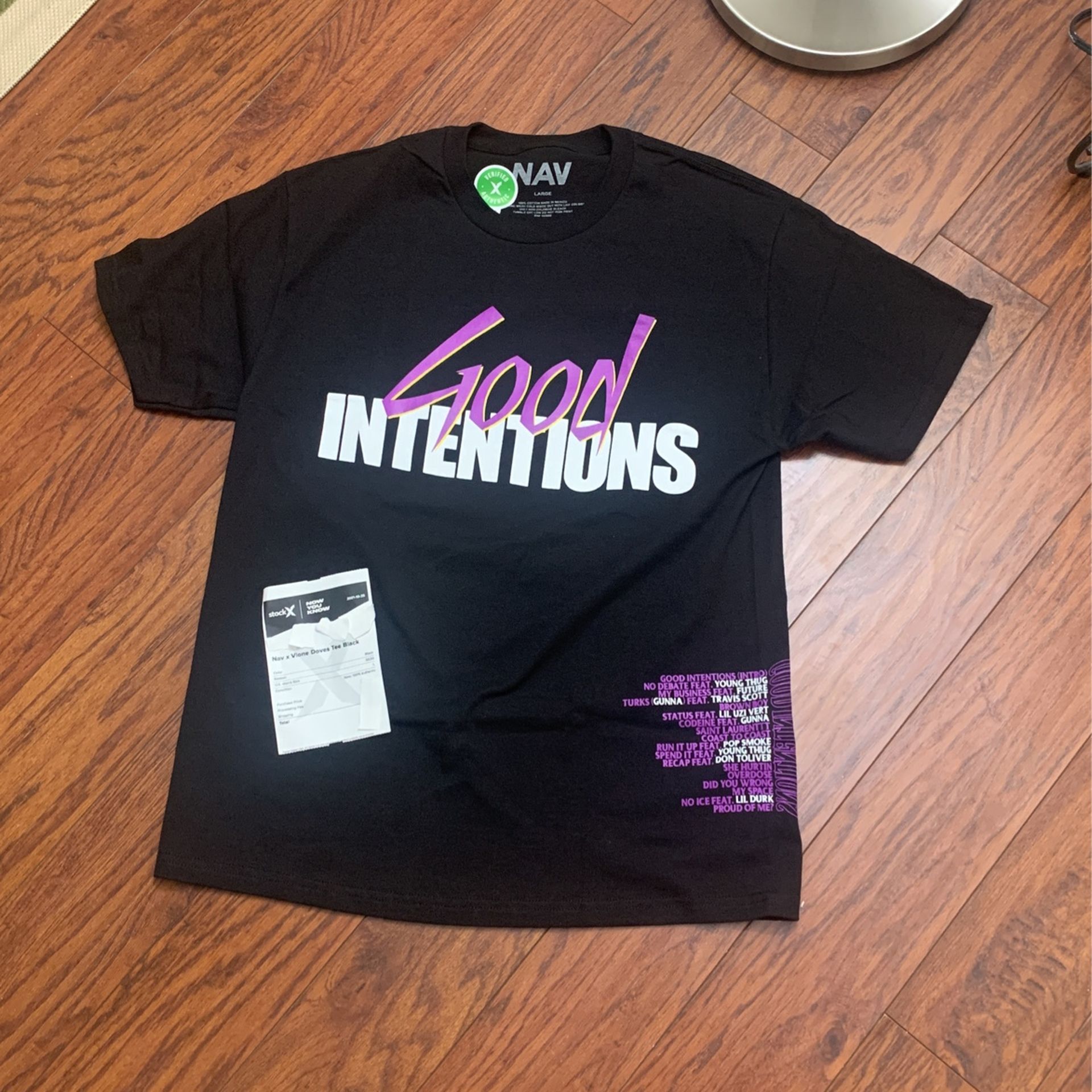 Nav x Vlone Doves Tee Black