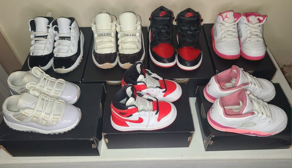 Toddler Jordan's "Used"
