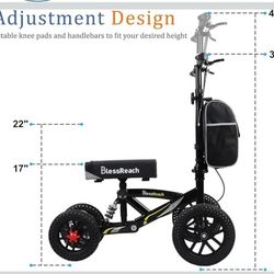 Knee Scooter Walker Knee Walker for Foot Injuries