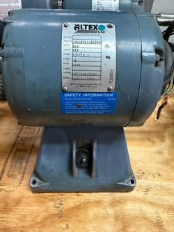 Altex USA Polishing Lathe Motor